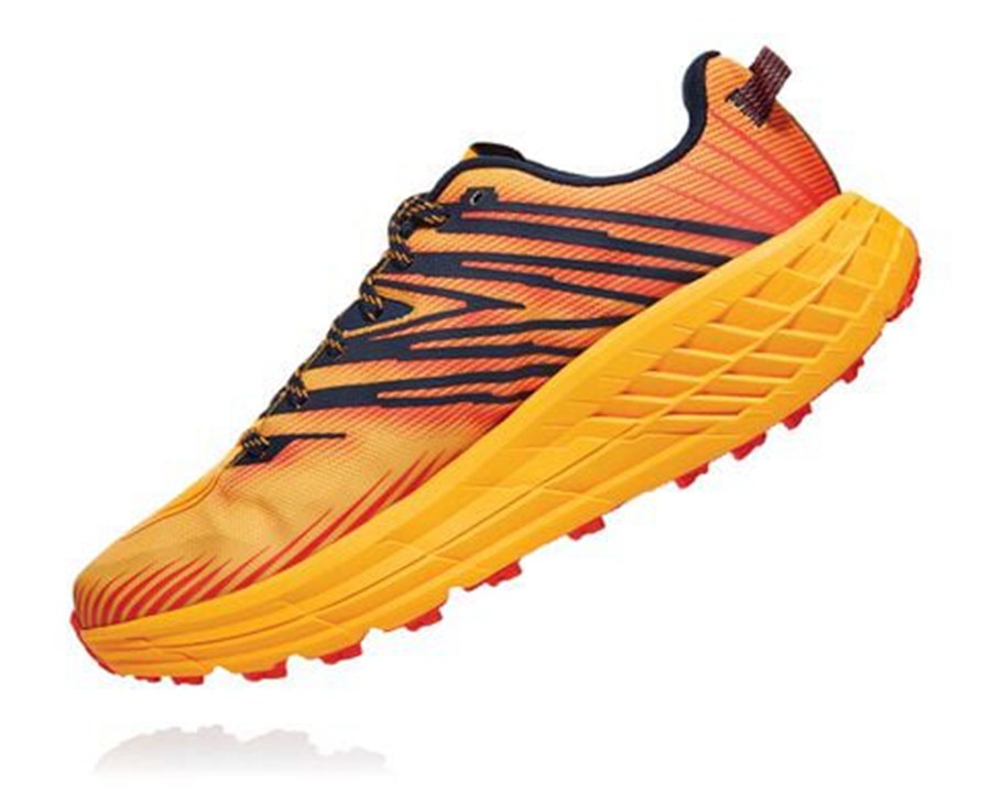 Hoka One One Spor Ayakkabı Erkek Turuncu - Speedgoat 4 - BQ0347861